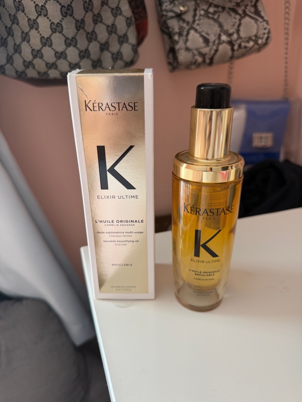 Kerastase Elixir Ultime Hair Oil - Gold & Black